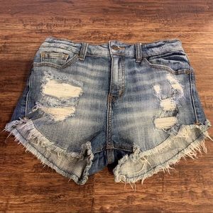 EUNINA Lulu High Rise Cut Off Shortie